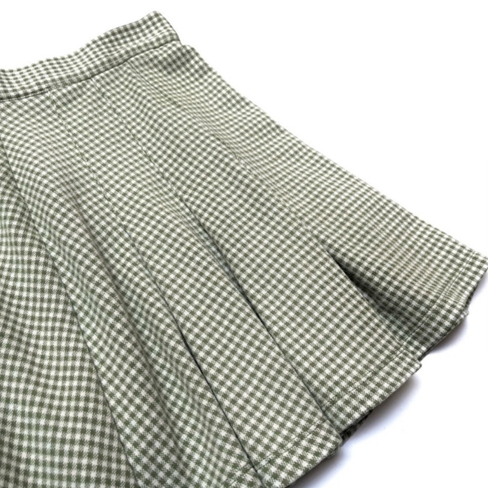Free People Honey Gingham Check Skirt